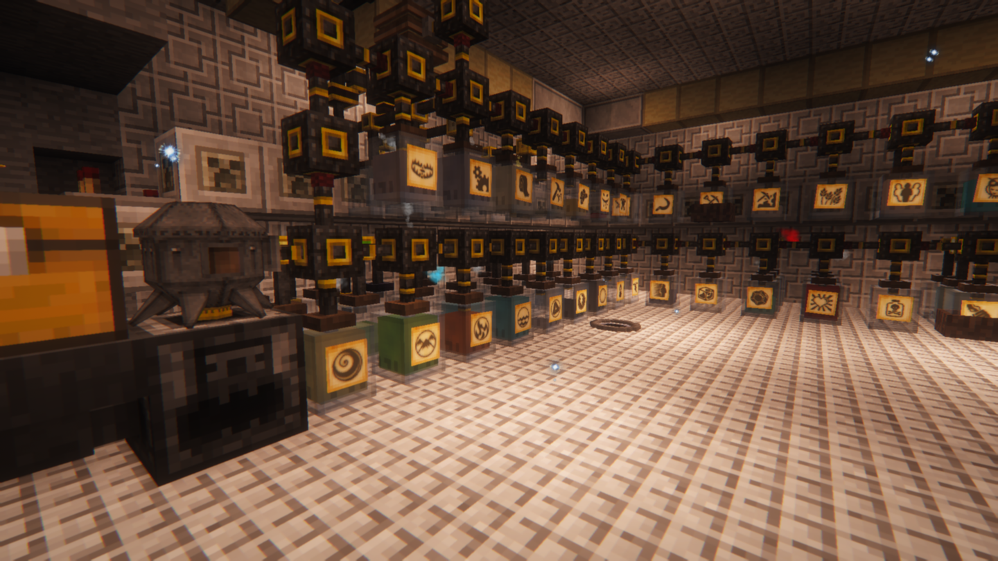 alchemical furnace connected to the buffer ring